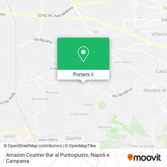 Mappa Amazon Counter-Bar al Puntogiusto