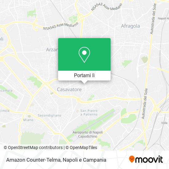 Mappa Amazon Counter-Telma