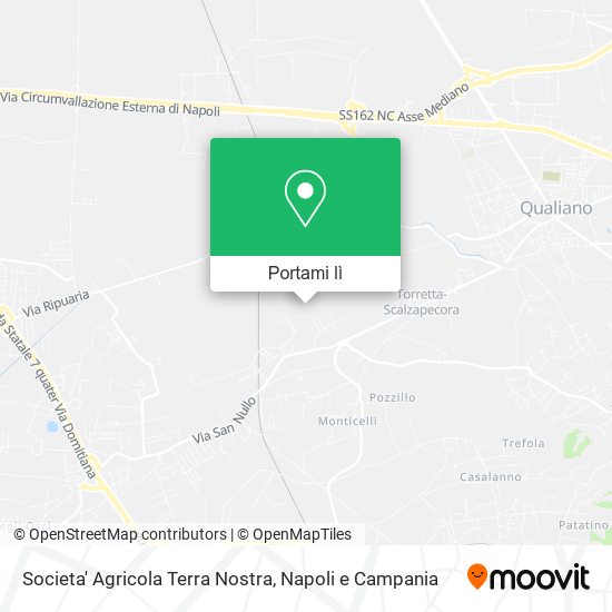 Mappa Societa' Agricola Terra Nostra