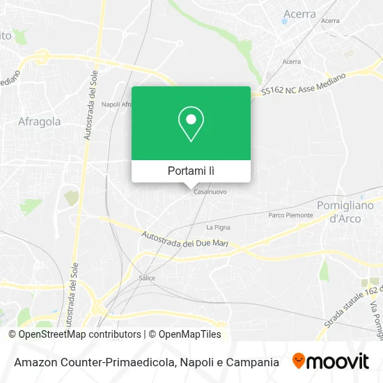 Mappa Amazon Counter-Primaedicola