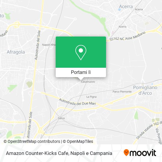 Mappa Amazon Counter-Kicks Cafe