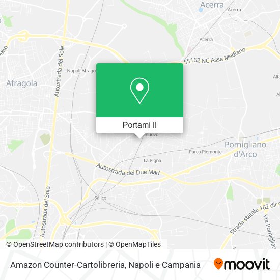 Mappa Amazon Counter-Cartolibreria