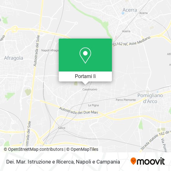 Mappa Dei. Mar. Istruzione e Ricerca