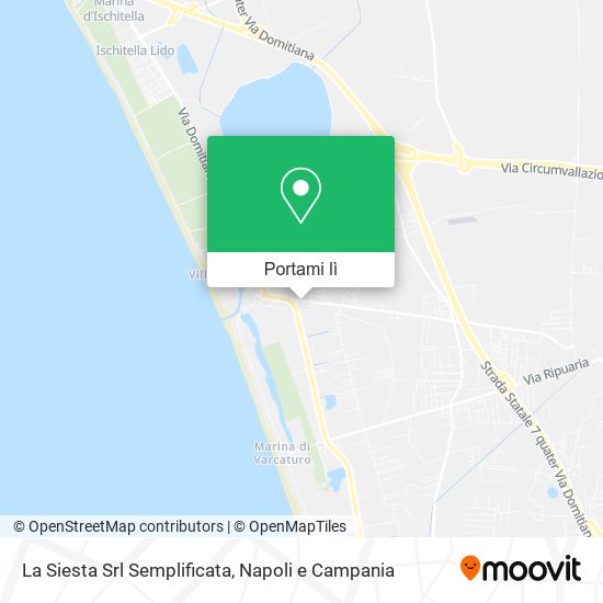 Mappa La Siesta Srl Semplificata