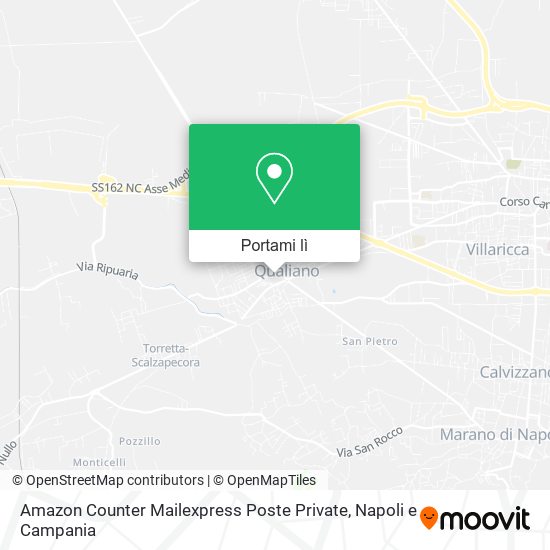 Mappa Amazon Counter Mailexpress Poste Private