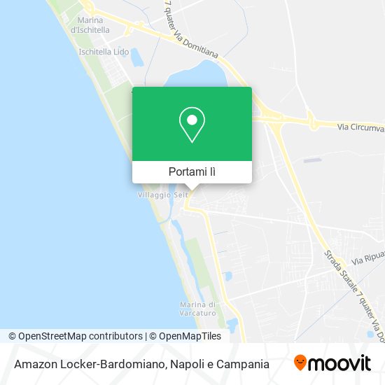 Mappa Amazon Locker-Bardomiano