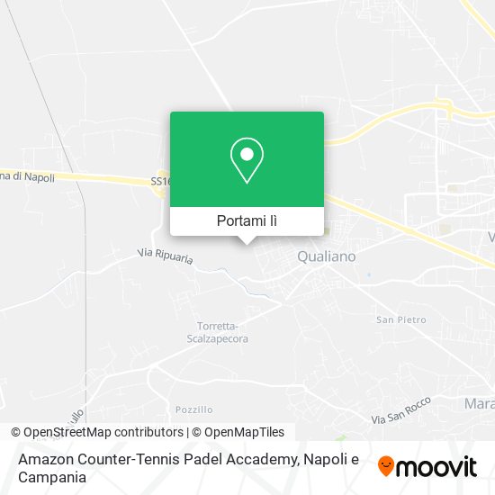 Mappa Amazon Counter-Tennis Padel Accademy