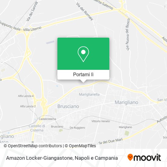 Mappa Amazon Locker-Giangastone