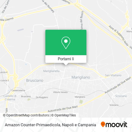 Mappa Amazon Counter-Primaedicola