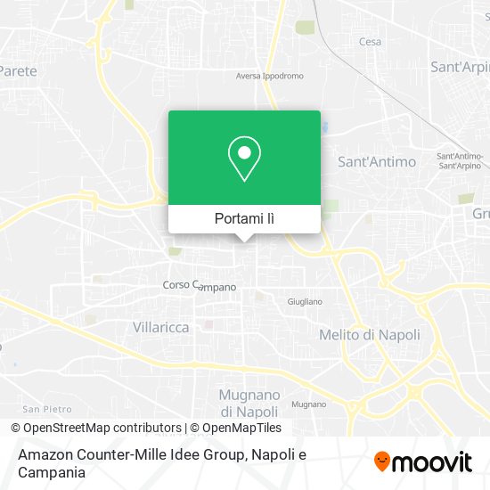 Mappa Amazon Counter-Mille Idee Group