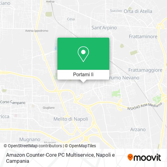 Mappa Amazon Counter-Core PC Multiservice