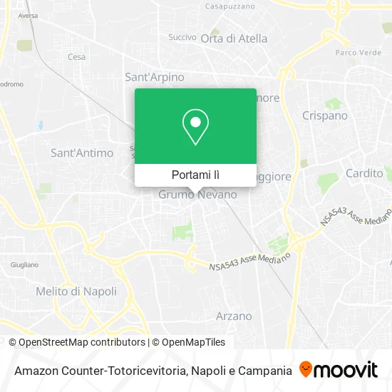 Mappa Amazon Counter-Totoricevitoria