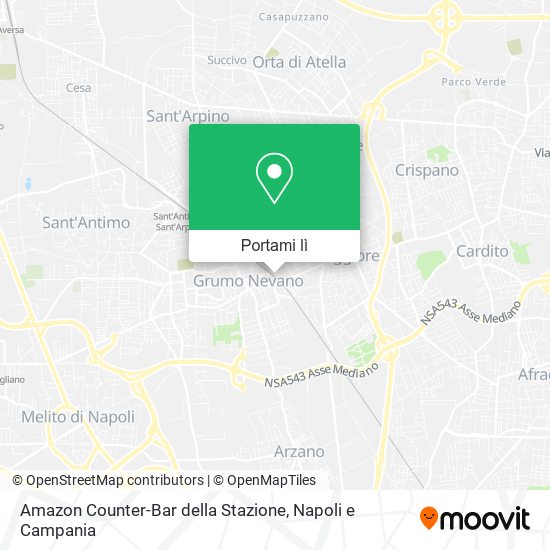 Mappa Amazon Counter-Bar della Stazione