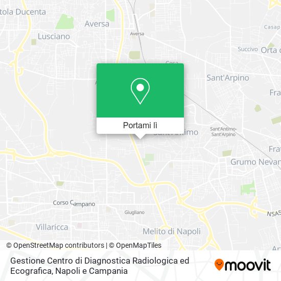 Mappa Gestione Centro di Diagnostica Radiologica ed Ecografica