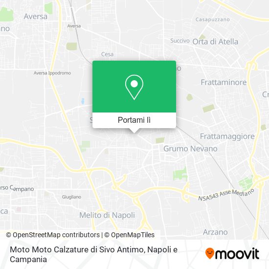 Mappa Moto Moto Calzature di Sivo Antimo