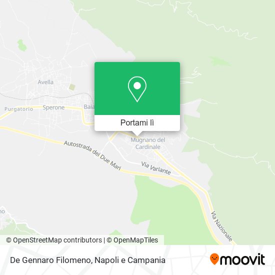Mappa De Gennaro Filomeno