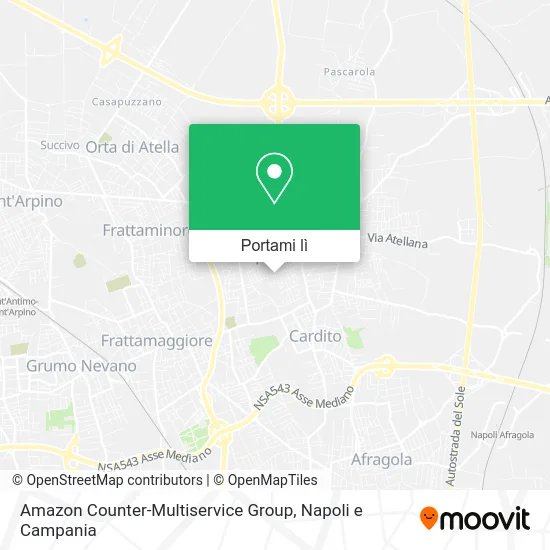 Mappa Amazon Counter-Multiservice Group