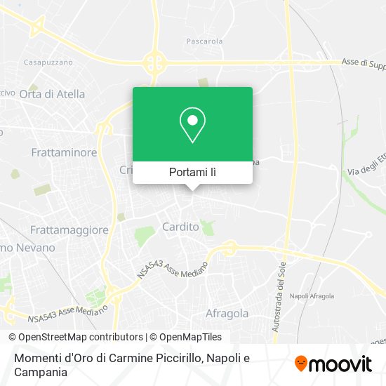 Mappa Momenti d'Oro di Carmine Piccirillo