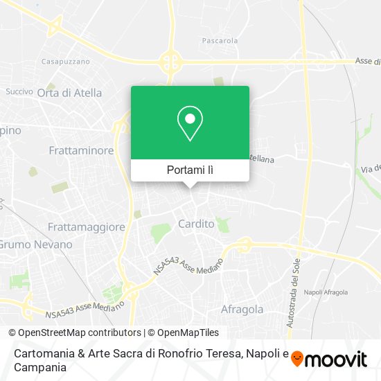 Mappa Cartomania & Arte Sacra di Ronofrio Teresa