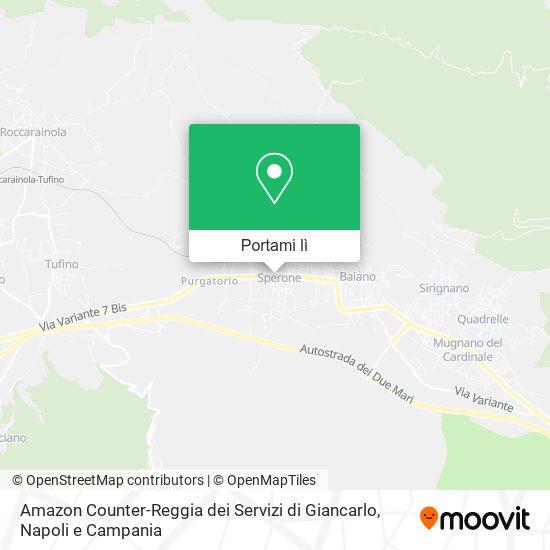 Mappa Amazon Counter-Reggia dei Servizi di Giancarlo