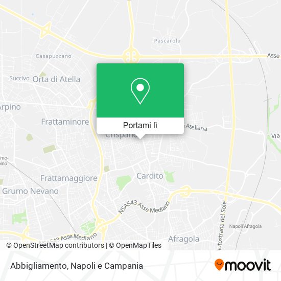 Mappa Abbigliamento