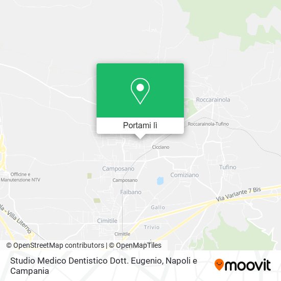 Mappa Studio Medico Dentistico Dott. Eugenio