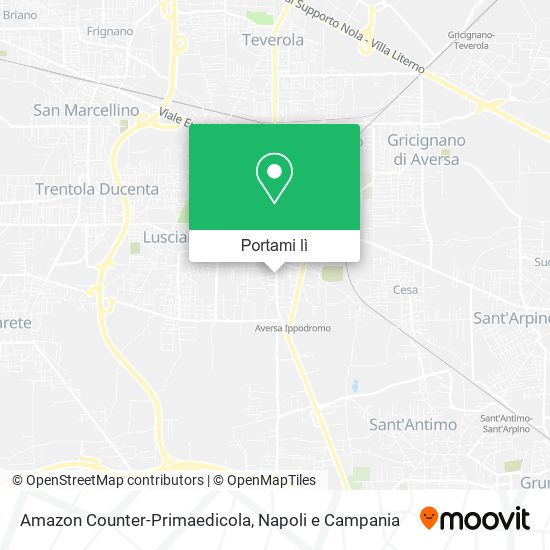 Mappa Amazon Counter-Primaedicola