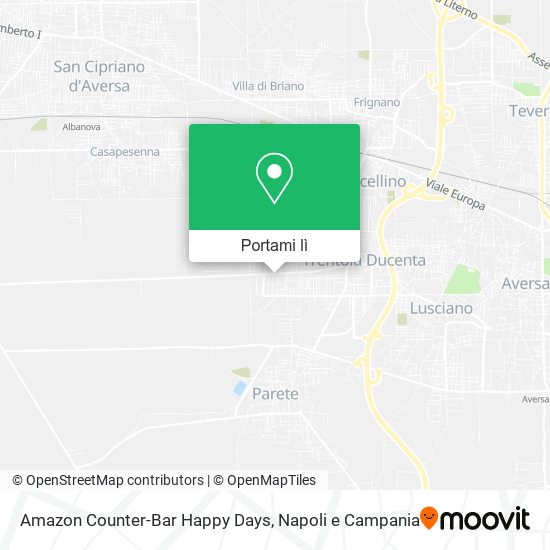 Mappa Amazon Counter-Bar Happy Days