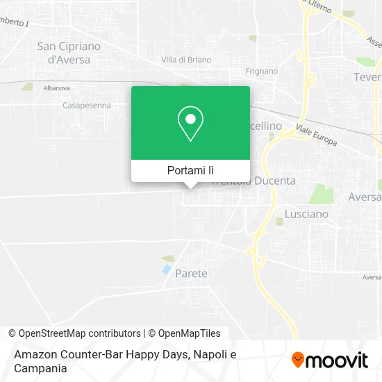 Mappa Amazon Counter-Bar Happy Days