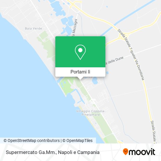 Mappa Supermercato Ga.Mm.