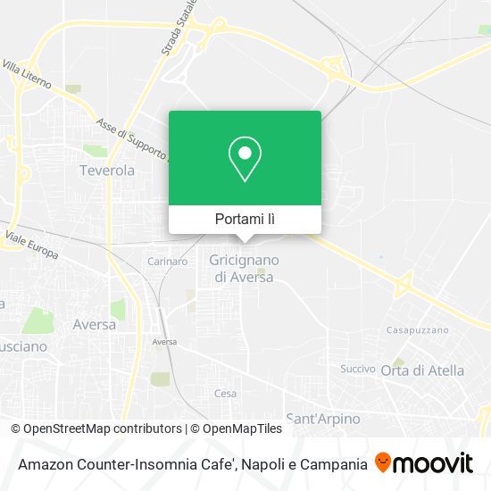 Mappa Amazon Counter-Insomnia Cafe'