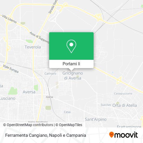 Mappa Ferramenta Cangiano