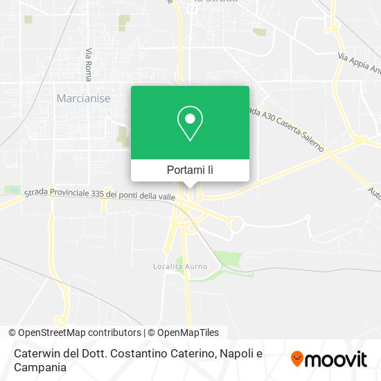Mappa Caterwin del Dott. Costantino Caterino