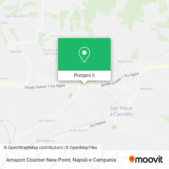 Mappa Amazon Counter-New Point