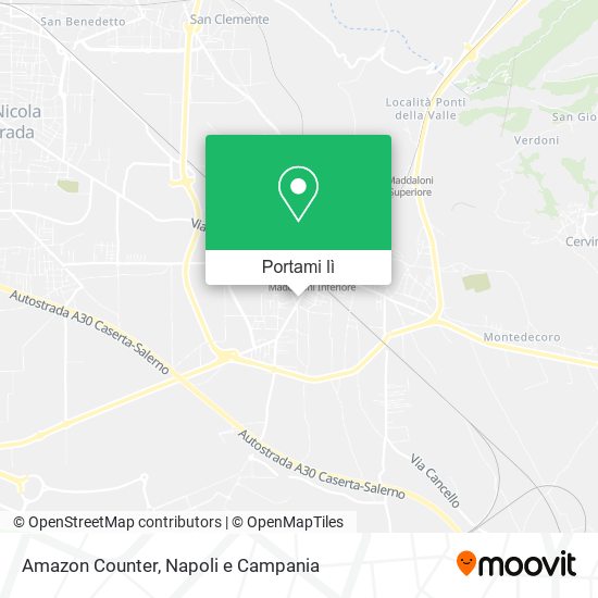 Mappa Amazon Counter
