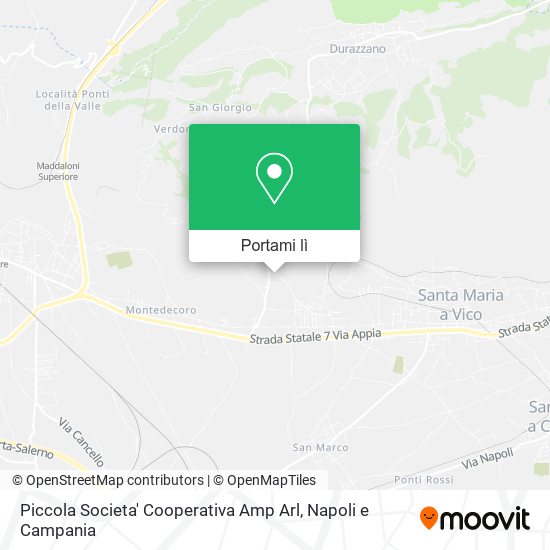 Mappa Piccola Societa' Cooperativa Amp Arl