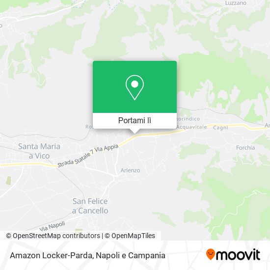 Mappa Amazon Locker-Parda