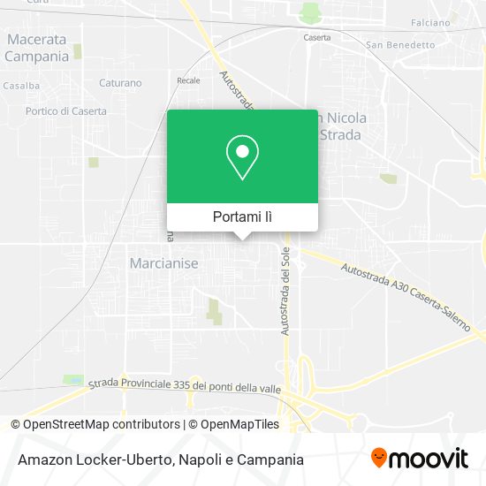 Mappa Amazon Locker-Uberto