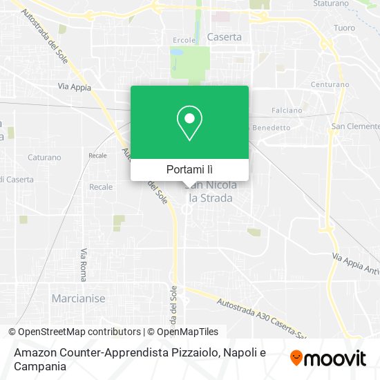 Mappa Amazon Counter-Apprendista Pizzaiolo