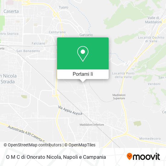 Mappa O M C di Onorato Nicola