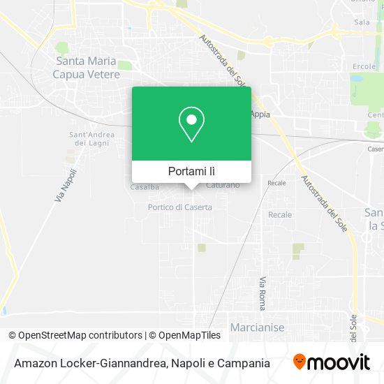 Mappa Amazon Locker-Giannandrea