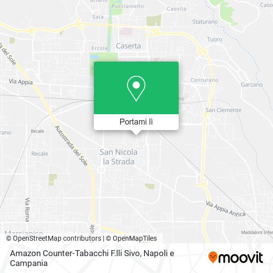 Mappa Amazon Counter-Tabacchi F.lli Sivo