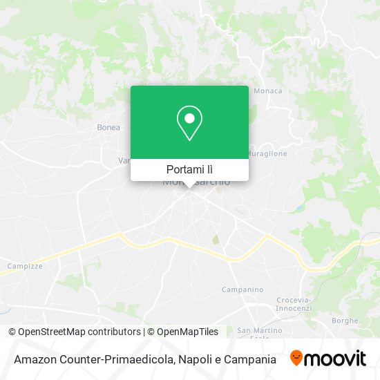 Mappa Amazon Counter-Primaedicola