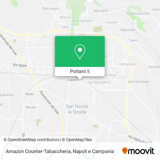 Mappa Amazon Counter-Tabaccheria