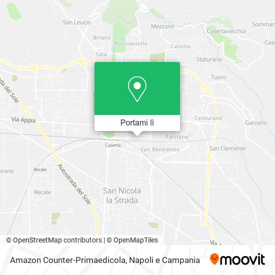 Mappa Amazon Counter-Primaedicola