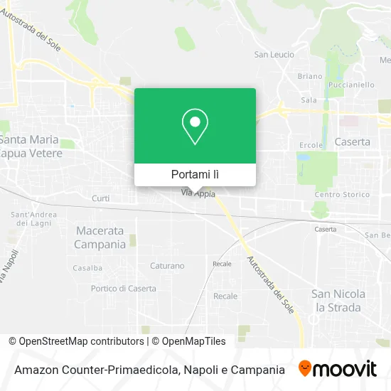 Mappa Amazon Counter-Primaedicola