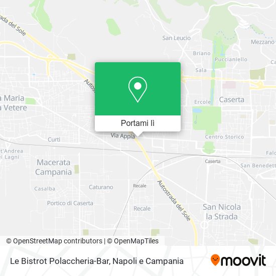 Mappa Le Bistrot Polaccheria-Bar