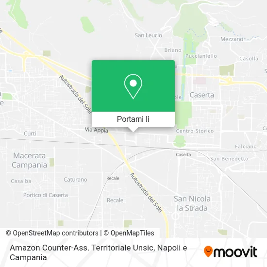 Mappa Amazon Counter-Ass. Territoriale Unsic