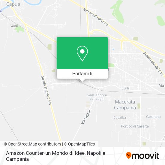 Mappa Amazon Counter-un Mondo di Idee