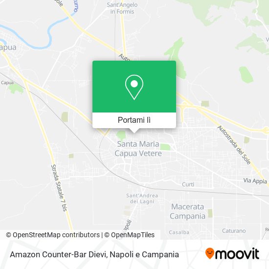 Mappa Amazon Counter-Bar Dievi